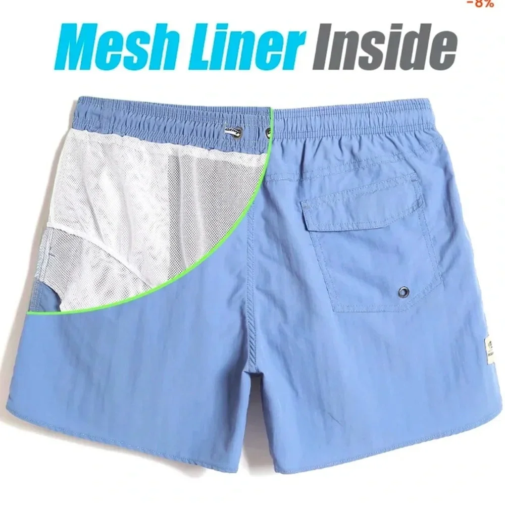 Maamgic 4.5 INCH SOLID NYLON SWIM TRUNKS SLIM FIT size medium